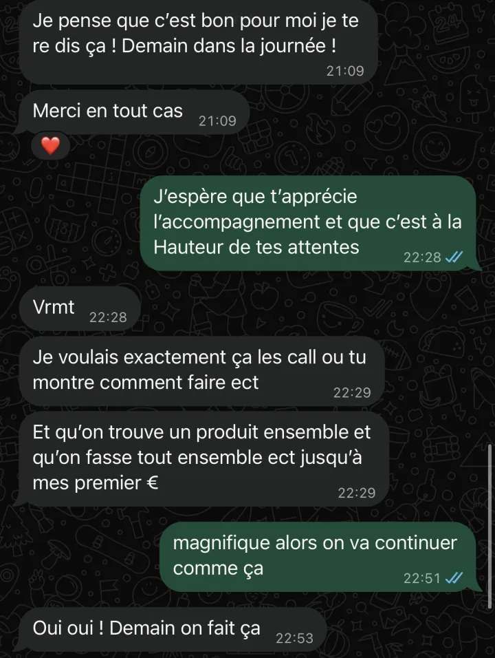Avis d'un membre Ecom Line